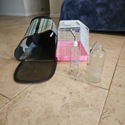 Small Animal Cage With Carrier