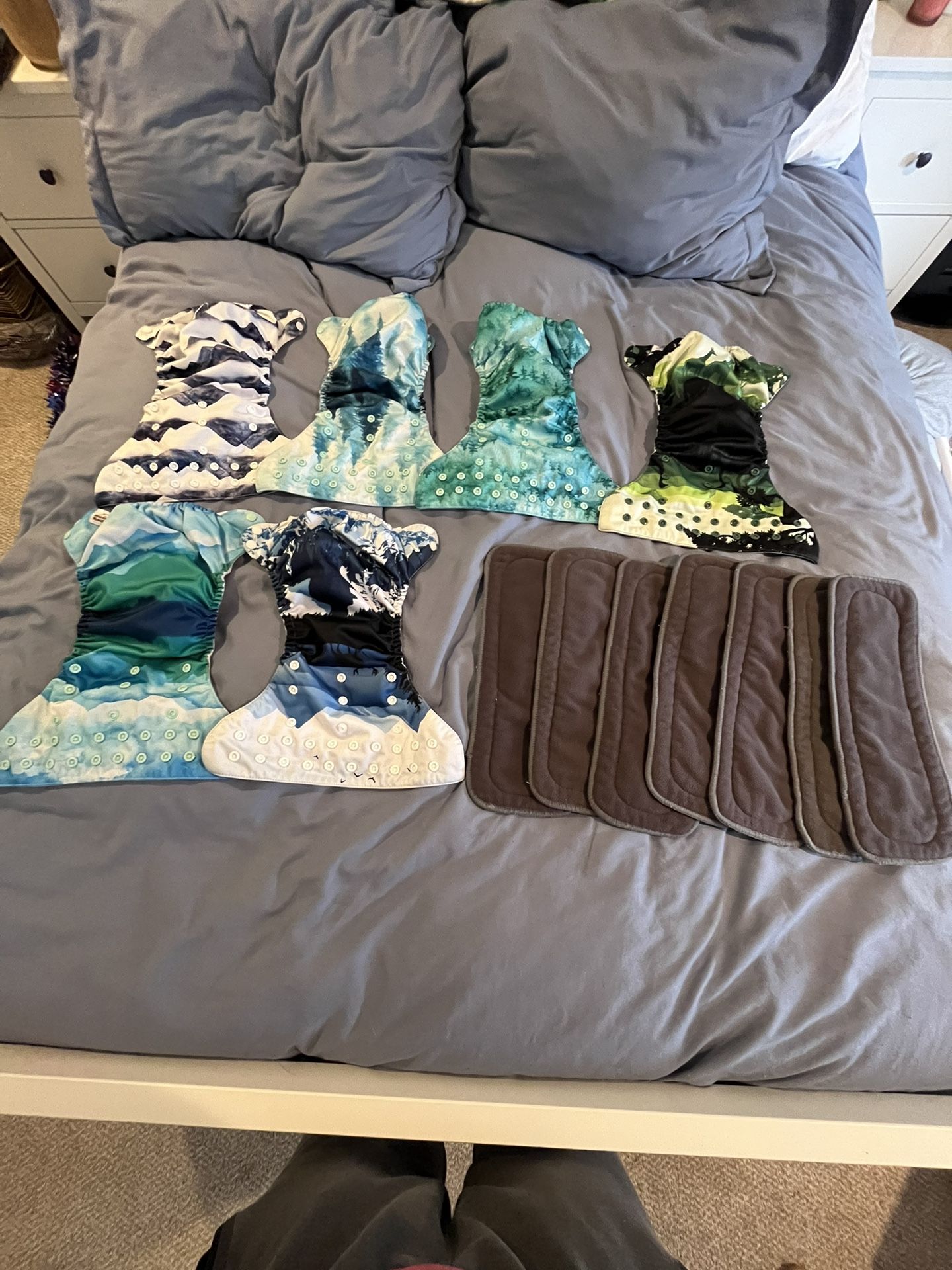30+ Cloth Diapers $2 Each