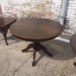 Wooden Round Dining & Game Tables 42” Wide - $200 Each