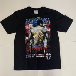 MMA Muay Thai Kick Boxing King Of Martial Arts Black Shirt Size XL