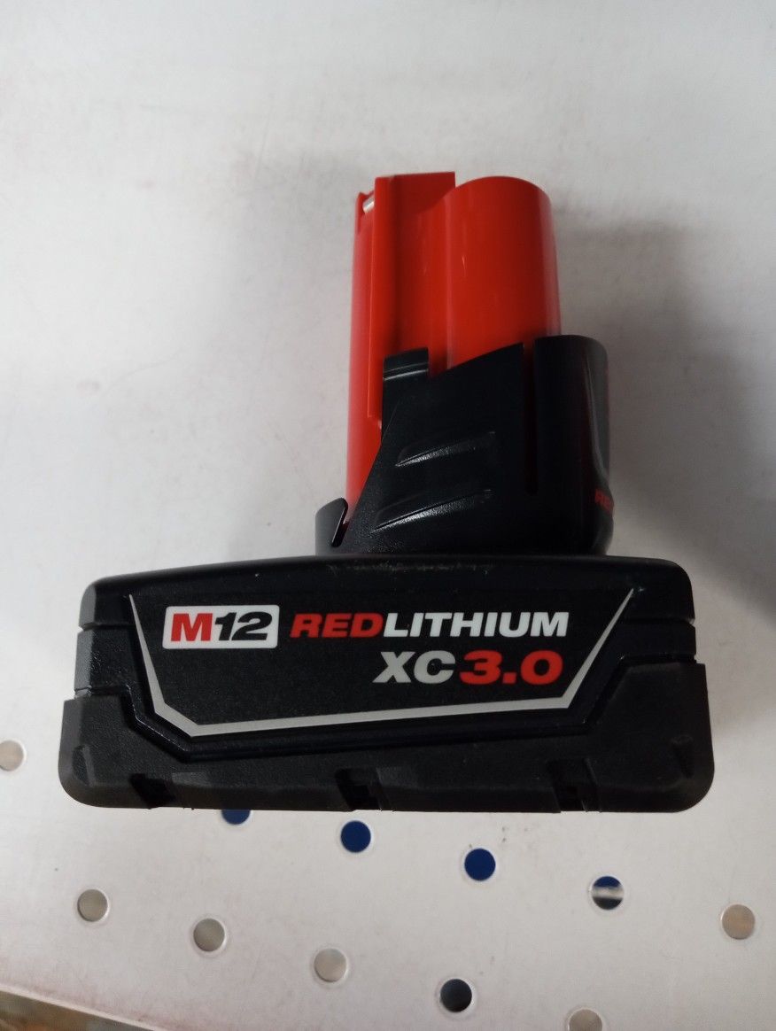 Milwaukee New 3ah Battery M12