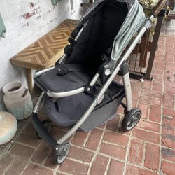 UPPAbaby Cruz Stroller — Black/Sage Green
