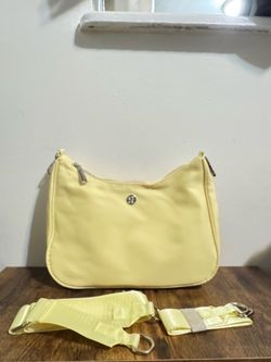 Lululemon Yellow Crossbody Bag with Straps