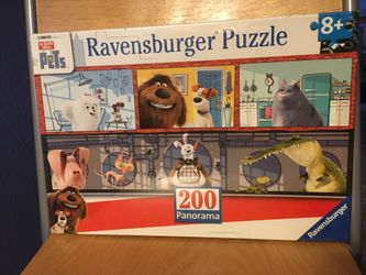 Ravensburger 200 Secret Life of Pets Panorama puzzle - New in Box