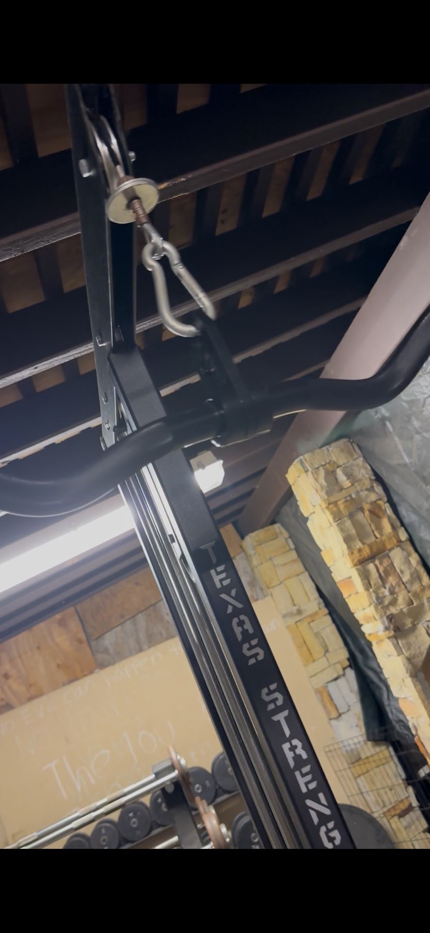 TEXAS STRENGTH SYSTEMS LAT PULL LOW ROW MACHINE