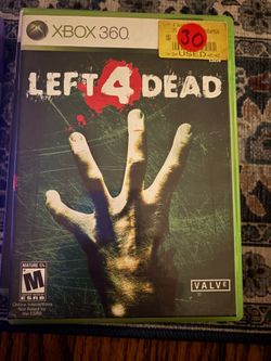 Left 4 dead Xbox 360