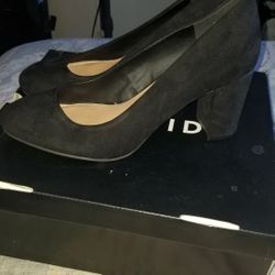 Suede Heels
