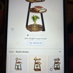 round end table new in the box