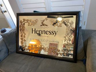 Authentic Hennessy mirror