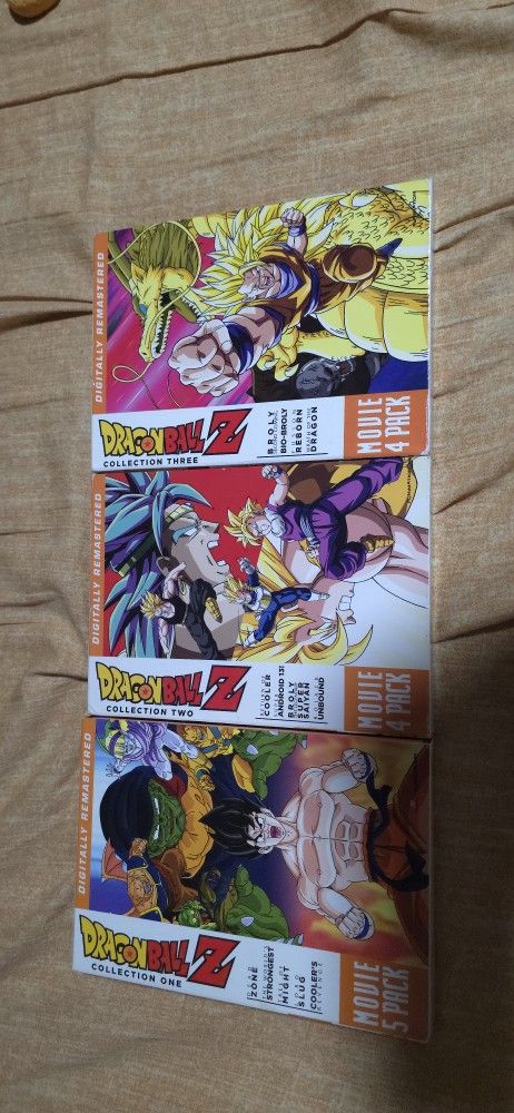 DRAGON BALL Z MOVIES 1 - 13