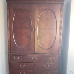Must-Have 2-Piece Armoire TV Cabinet with Drawers! $245.00