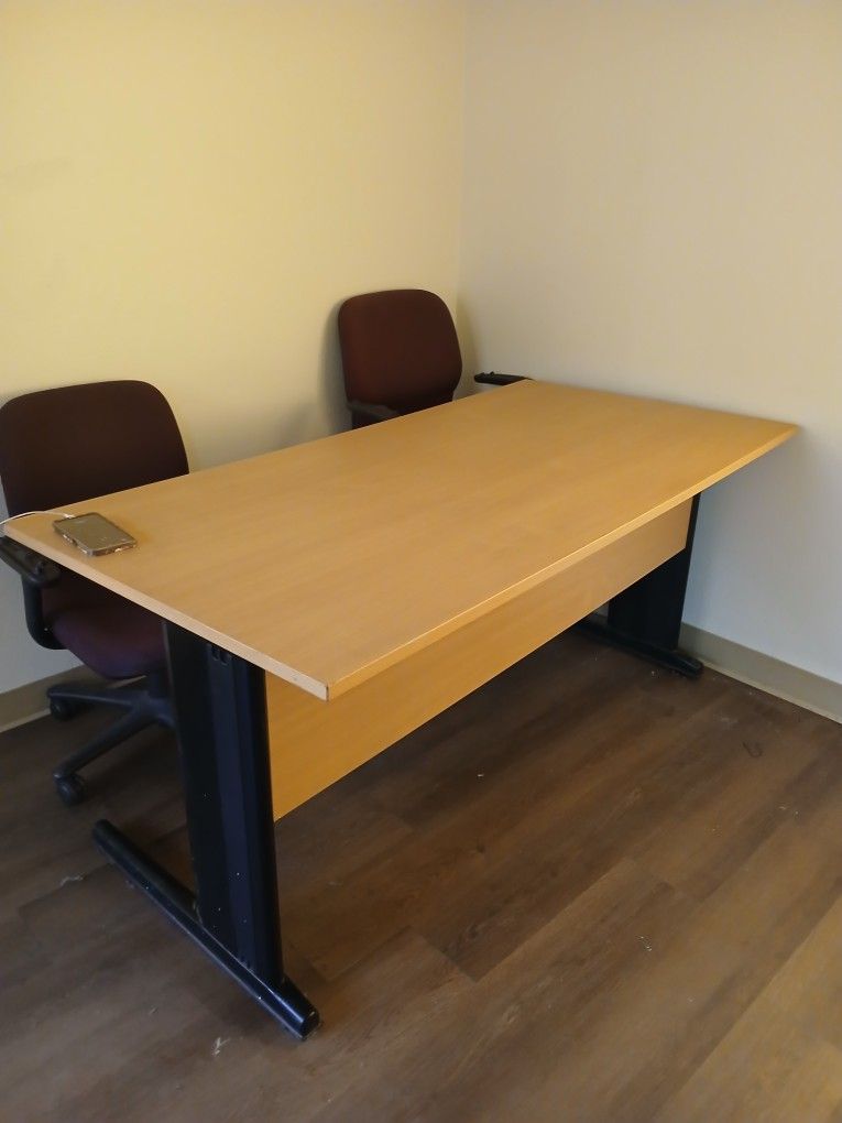 Three Office Desks