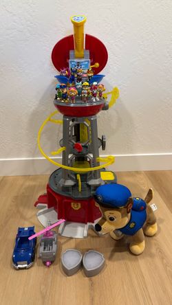PAW Patrol Mighty Lookout Tower Playset with Figures