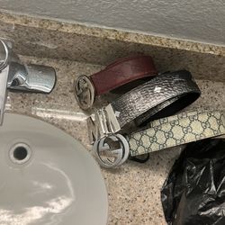 Gucci X Mcm Belts Sz 30-34