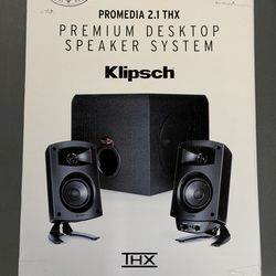Klipsch Premium Desktop Speaker System