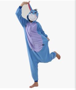 Eeyore onesie costume adult size S, Winnie the Pooh