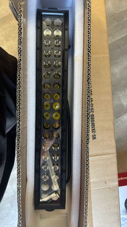 Heise HE-BDR20 20" DUAL ROW BLACKOUT LED BAR