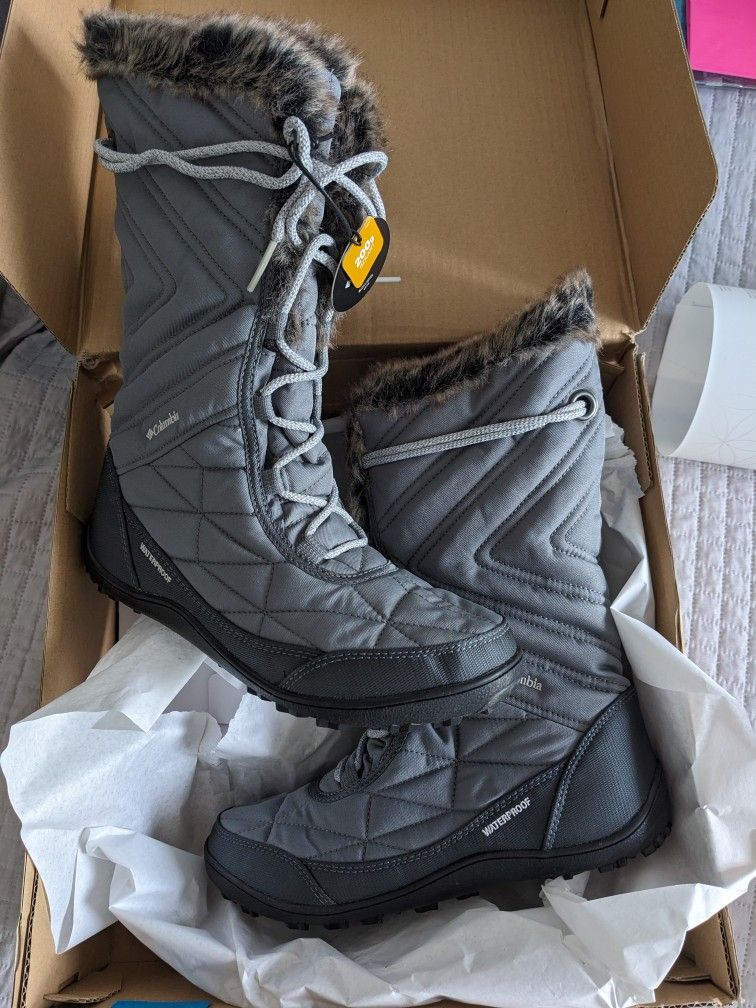 COLUMBIA Tall Winter Boots - Waterproof, Non Slippery - BRAND NEW