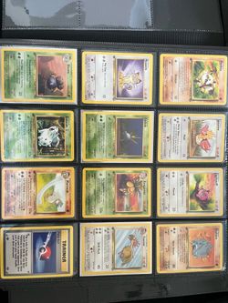 Team Rocket fossil jungle 1st Edition Card Lot 50+ Pokémon TCG WOTC LP bundle