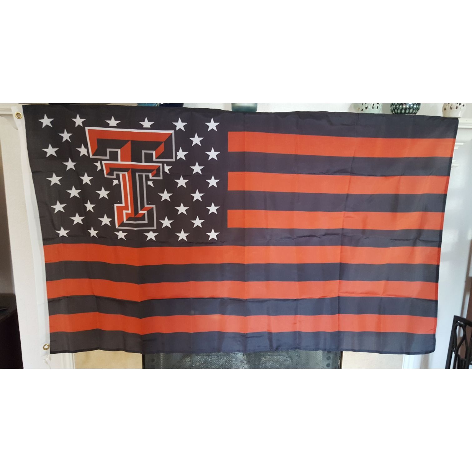 Texas Tech Red Raiders USA Style Flag Banner 3x5 Feet New in Bag