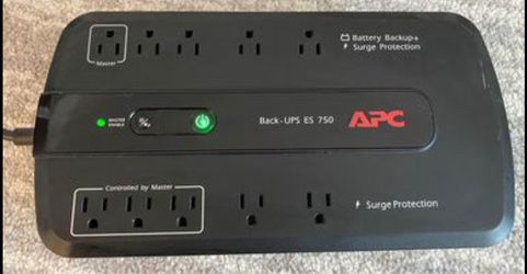APS Battery back up surge protector 10 outlet
