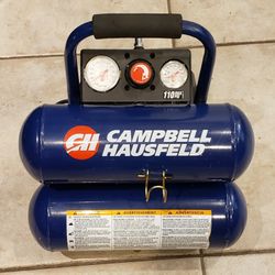 2gal Campbell Hausfeld Air Compressor & Accessories 