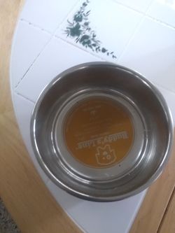 Dog bowl $8