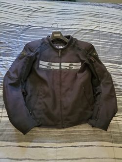 SS black jacket motorcycle