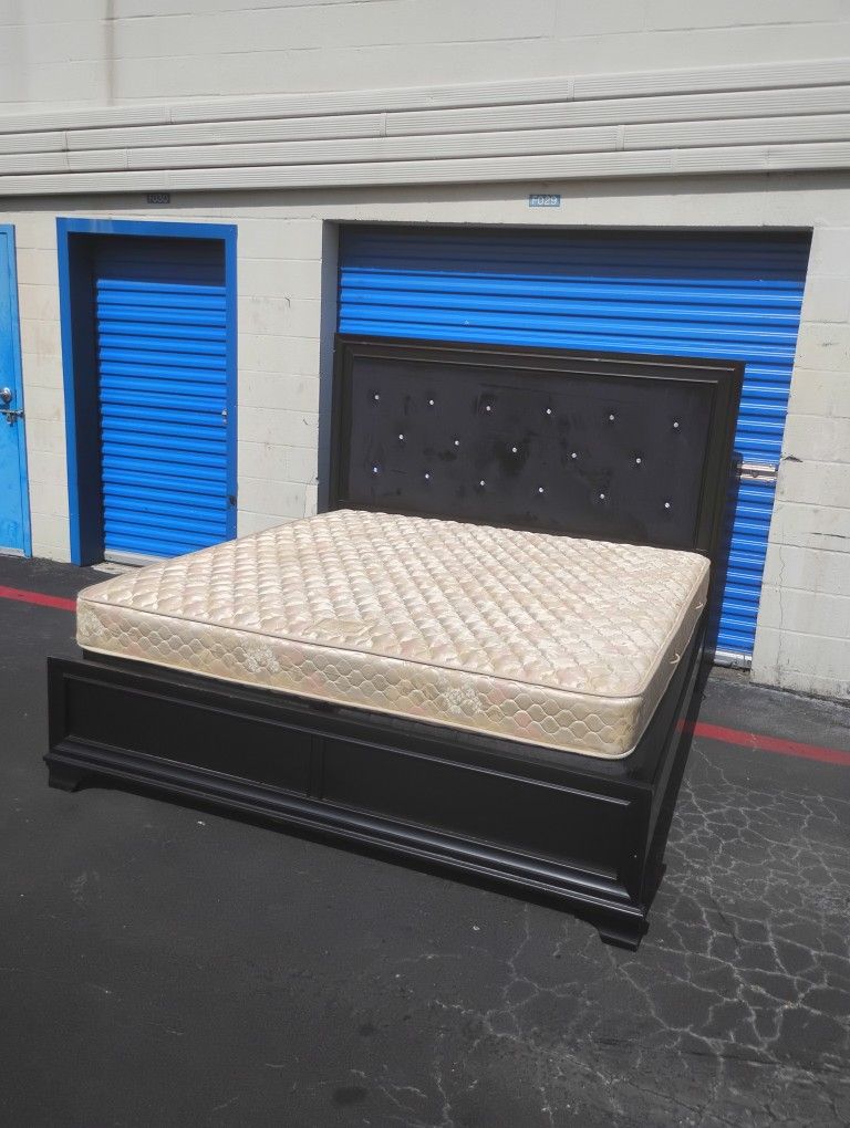 King Size Bed Frame With Mattress Bedroom - Delivery Available