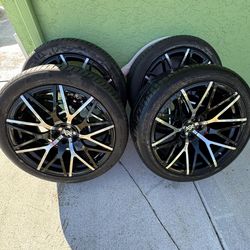 Luxury Rims & Tires!!! 22” Inch  Avorza Rims Pirelli PZero Tires