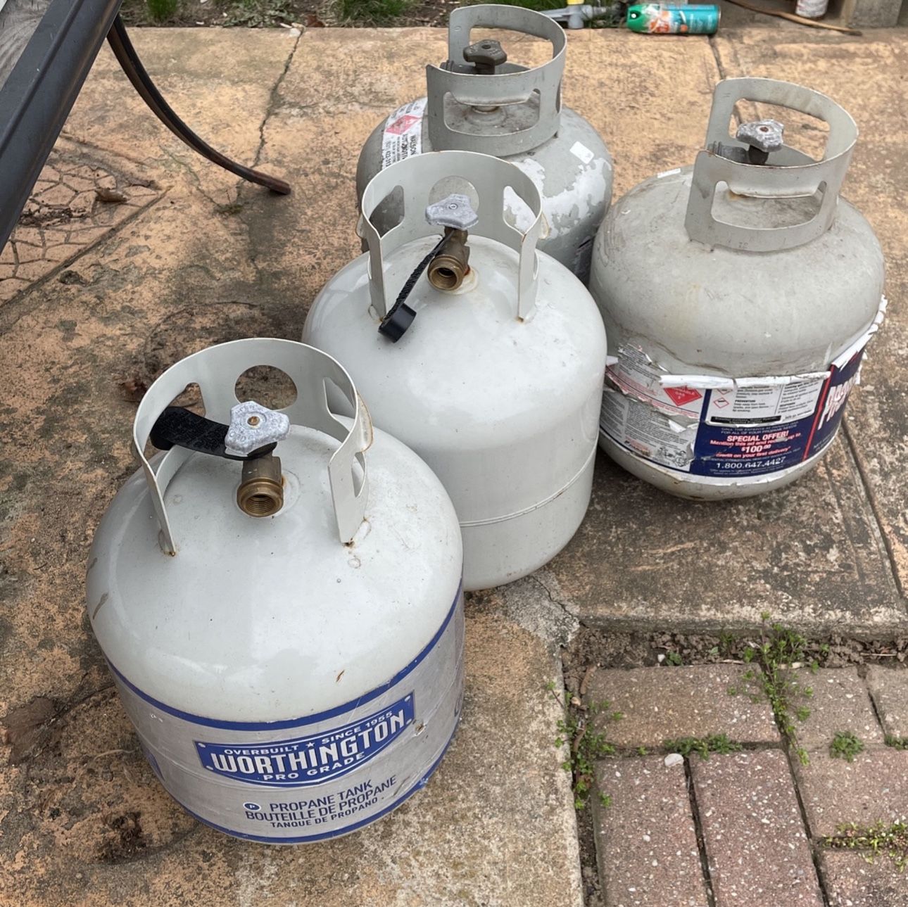 Empty Propane Tank