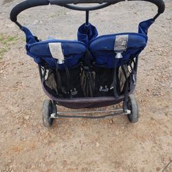 Joovy Double Stroller In Fair Condition