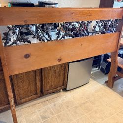 Decorative Queen Wood Bedframe