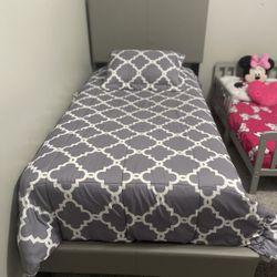 Two Twin Beds With Matress For Kids