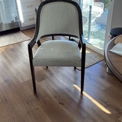 Beautiful Wood Upholstered Chairs