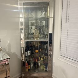 Tall Bar Cabinet 