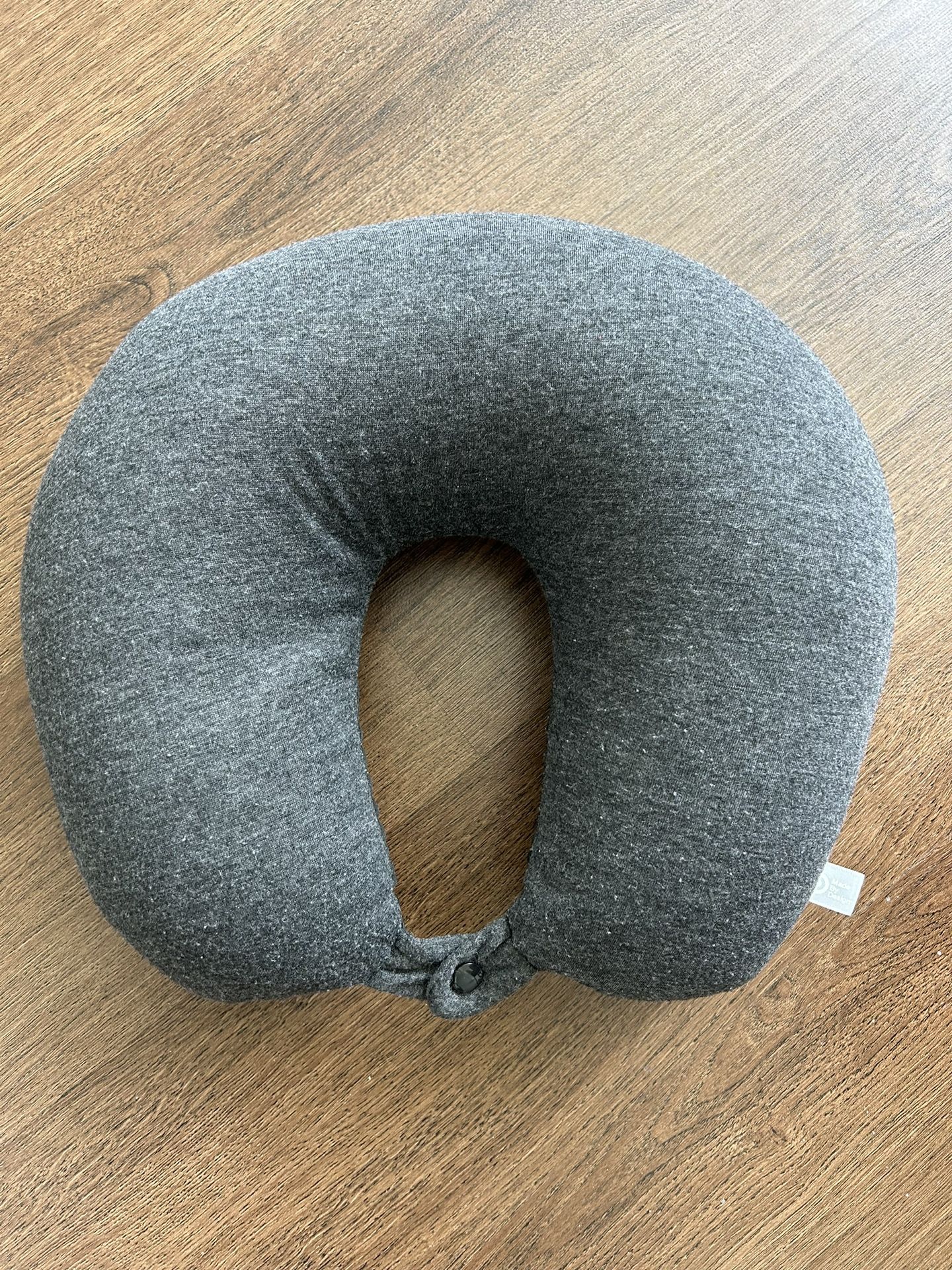 Grey And Black Travel Neck Pillow 
