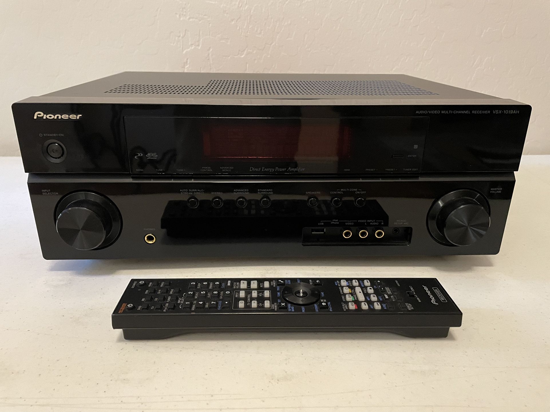 Pioneer VSX 1019AH-k Home Theater Audio/Video Multi Channel Receiver