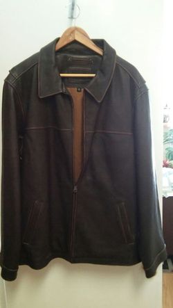 Sonoma XXL men's leather jacket genuine