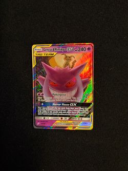 Gengar & Mimikyu GX Tag Team Pokémon Card