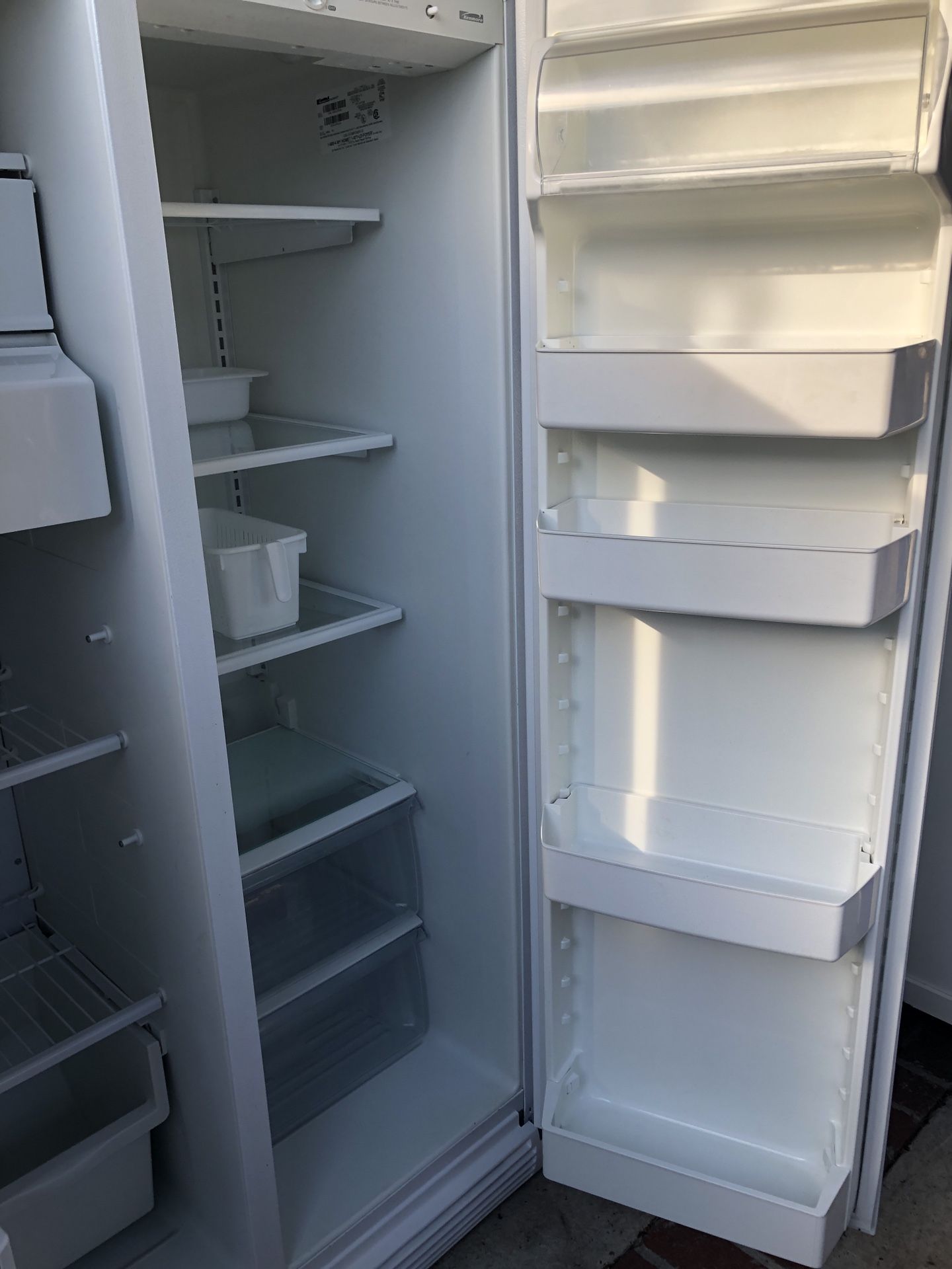 Kenmore Coldspot refrigerator model 106.56612500 (Dimensions