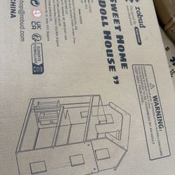 Wooden Dollhouse for kids