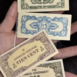 Wow 🤯 !! Japanese government-issued invasion money from World War II In Amazing Condition !