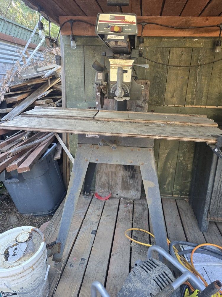 Craftsman Radial Overhead Arm Saw
