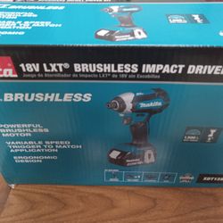 Makita Brushless Impact With 4,0ah Battery And Charger