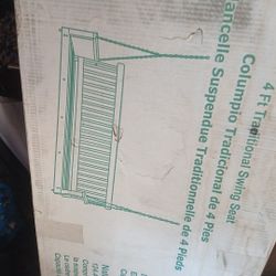 Brand New Porch Swing In Box