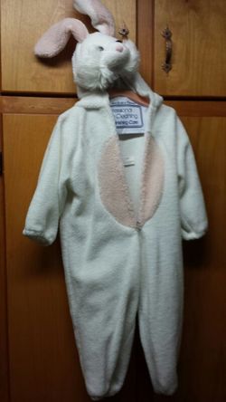 Size 36" kids bunny costume