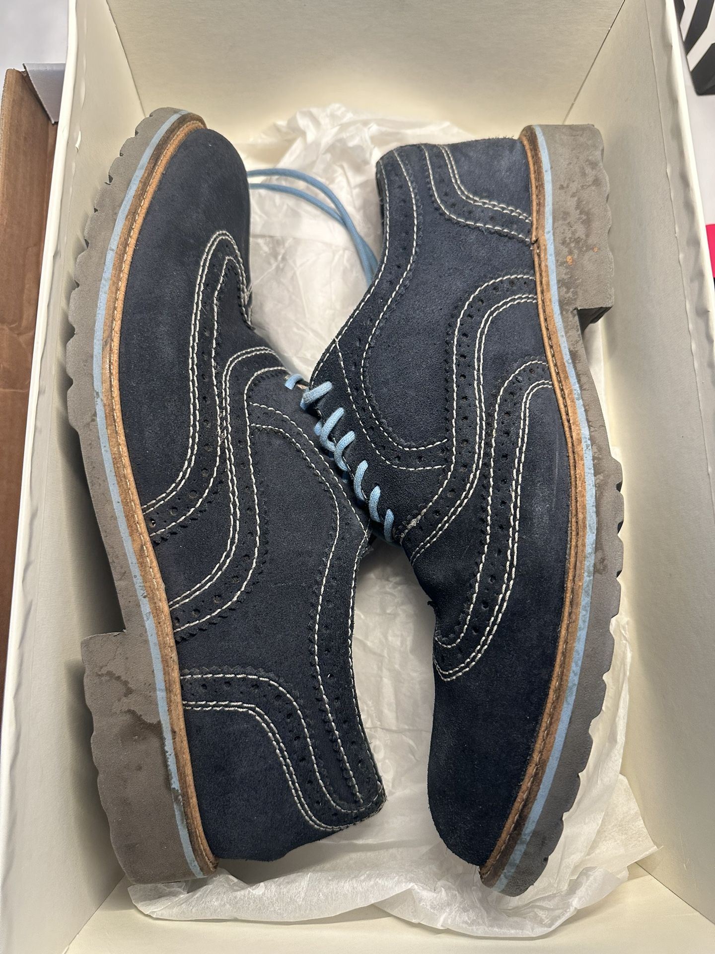 Blue Formal Size 11 Shoes