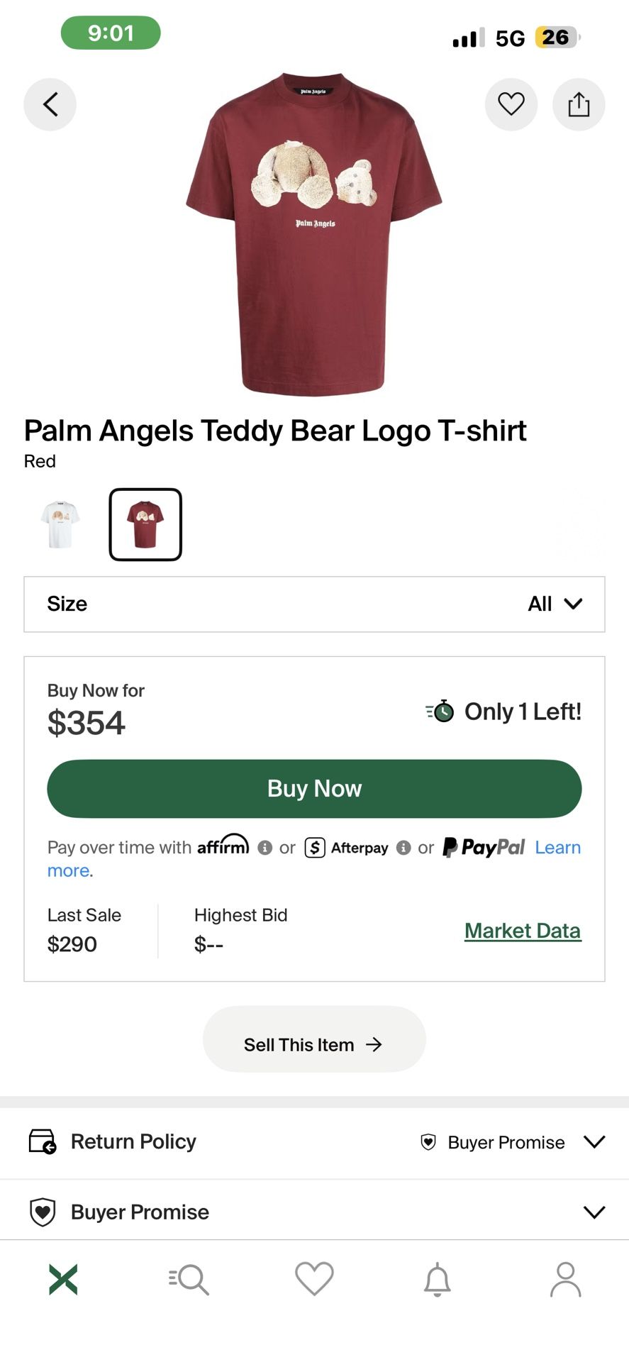 Palm Angels shirt