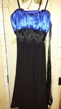 Blue dress small